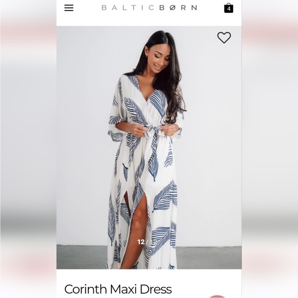 Baltic Born Corinth Maxi Dress BNWT XXL - Picture 2 of 6